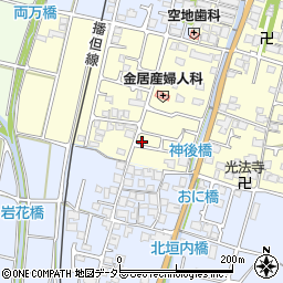 兵庫県姫路市香寺町中仁野177-2周辺の地図