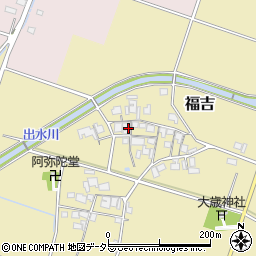 兵庫県加東市福吉215周辺の地図