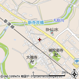 滋賀県甲賀市甲賀町大原市場515周辺の地図