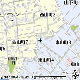 愛知県碧南市東山町3丁目63周辺の地図