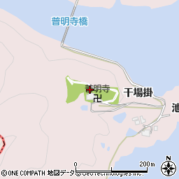 兵庫県宝塚市波豆向井山周辺の地図