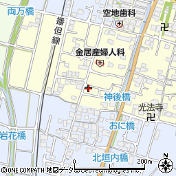 兵庫県姫路市香寺町中仁野177-21周辺の地図