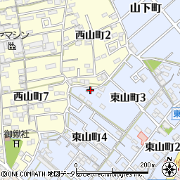 愛知県碧南市東山町3丁目59周辺の地図