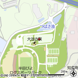 愛知県半田市鵜ノ池町周辺の地図