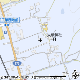 兵庫県三田市大原278周辺の地図