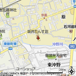坂井たんす店周辺の地図