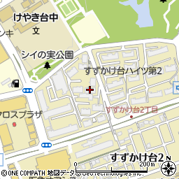 三田ペレナヒルズ管理事務室周辺の地図
