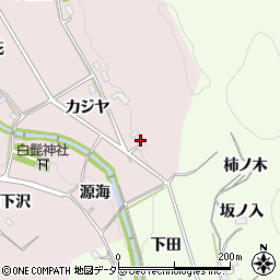 愛知県岡崎市大幡町井口周辺の地図