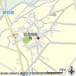 兵庫県加西市段下町周辺の地図