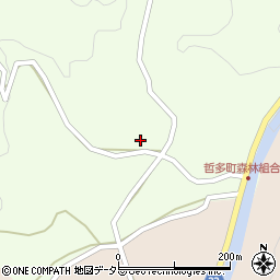 岡山県新見市哲多町老栄1176周辺の地図