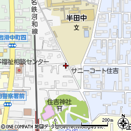 愛知県半田市宮路町283周辺の地図