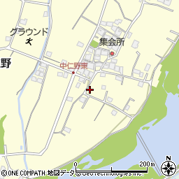 兵庫県姫路市香寺町中仁野569周辺の地図