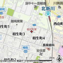相生町東周辺の地図
