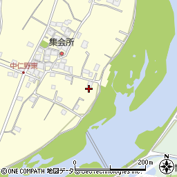 兵庫県姫路市香寺町中仁野595周辺の地図