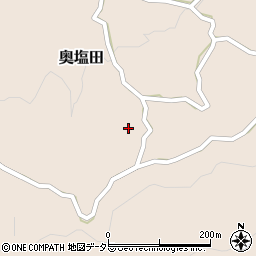 岡山県和気郡和気町奥塩田1065周辺の地図