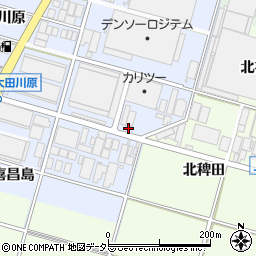 カリツー株式会社　岡崎営業所周辺の地図