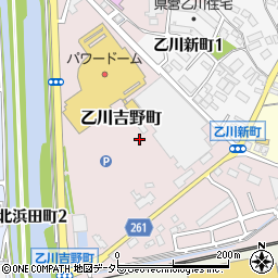 愛知県半田市乙川吉野町周辺の地図
