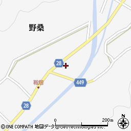 兵庫県赤穂郡上郡町野桑1376周辺の地図