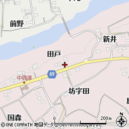愛知県新城市日吉田戸5周辺の地図