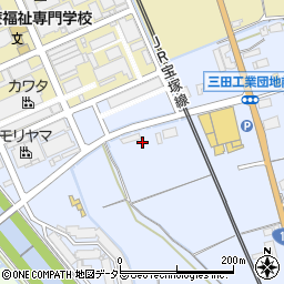 兵庫県三田市大原226周辺の地図