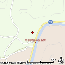 岡山県新見市哲多町老栄1298周辺の地図