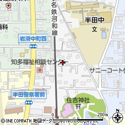 愛知県半田市宮路町277周辺の地図