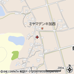 兵庫県加西市豊倉町515周辺の地図