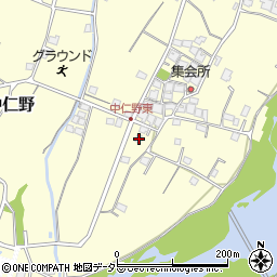 兵庫県姫路市香寺町中仁野559周辺の地図