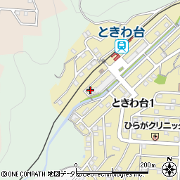 大阪府豊能郡豊能町ときわ台1丁目8周辺の地図