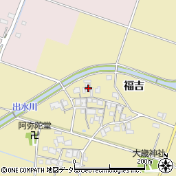 兵庫県加東市福吉185周辺の地図