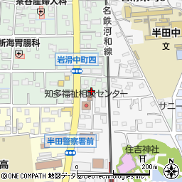 愛知県半田市宮路町2周辺の地図