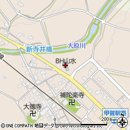 滋賀県甲賀市甲賀町大原市場345周辺の地図