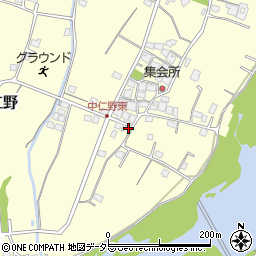 兵庫県姫路市香寺町中仁野561-1周辺の地図