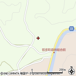 岡山県新見市哲多町老栄1261周辺の地図