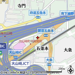 すき家大山崎ＩＣ店周辺の地図