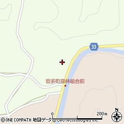 岡山県新見市哲多町老栄1288周辺の地図