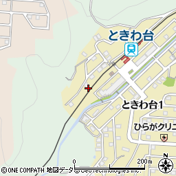 大阪府豊能郡豊能町ときわ台1丁目7周辺の地図