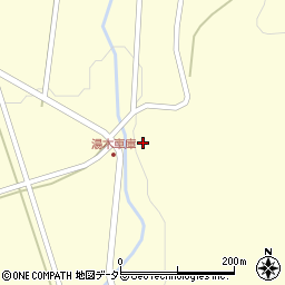 広島県庄原市口和町湯木454周辺の地図