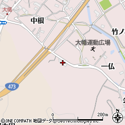 愛知県岡崎市大幡町一仏26-1周辺の地図