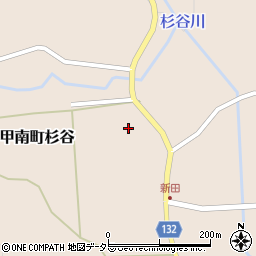 滋賀県甲賀市甲南町杉谷3516周辺の地図