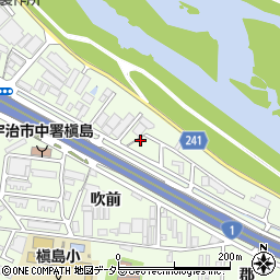 京都府宇治市槇島町吹前119-15周辺の地図