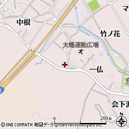 愛知県岡崎市大幡町一仏28-9周辺の地図