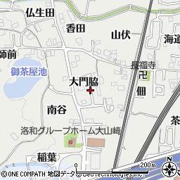 京都府大山崎町（乙訓郡）円明寺（大門脇）周辺の地図