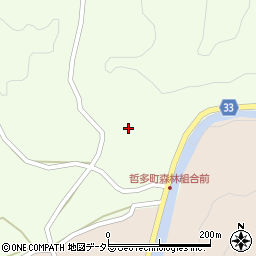 岡山県新見市哲多町老栄1255周辺の地図