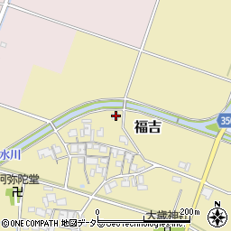 兵庫県加東市福吉178周辺の地図
