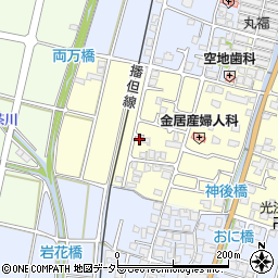 兵庫県姫路市香寺町中仁野188-6周辺の地図