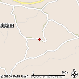 岡山県和気郡和気町奥塩田1040周辺の地図
