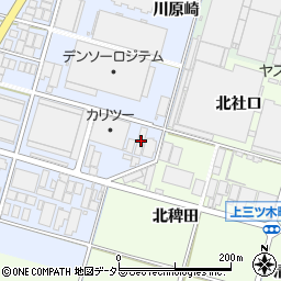 愛知県岡崎市下青野町宝田30周辺の地図