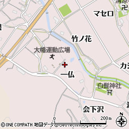 愛知県岡崎市大幡町一仏35周辺の地図