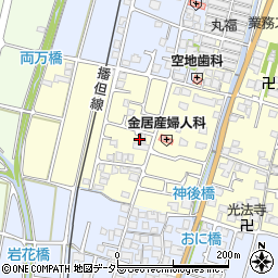 兵庫県姫路市香寺町中仁野196-17周辺の地図